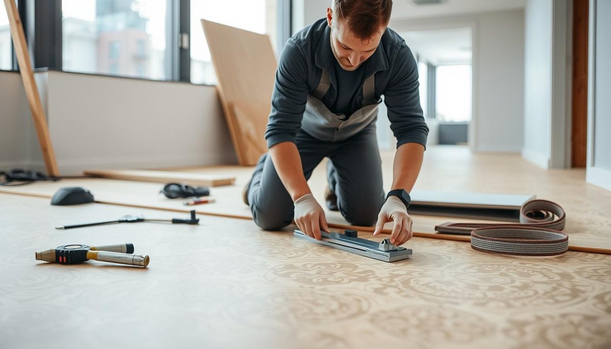 How is it installed over subfloors