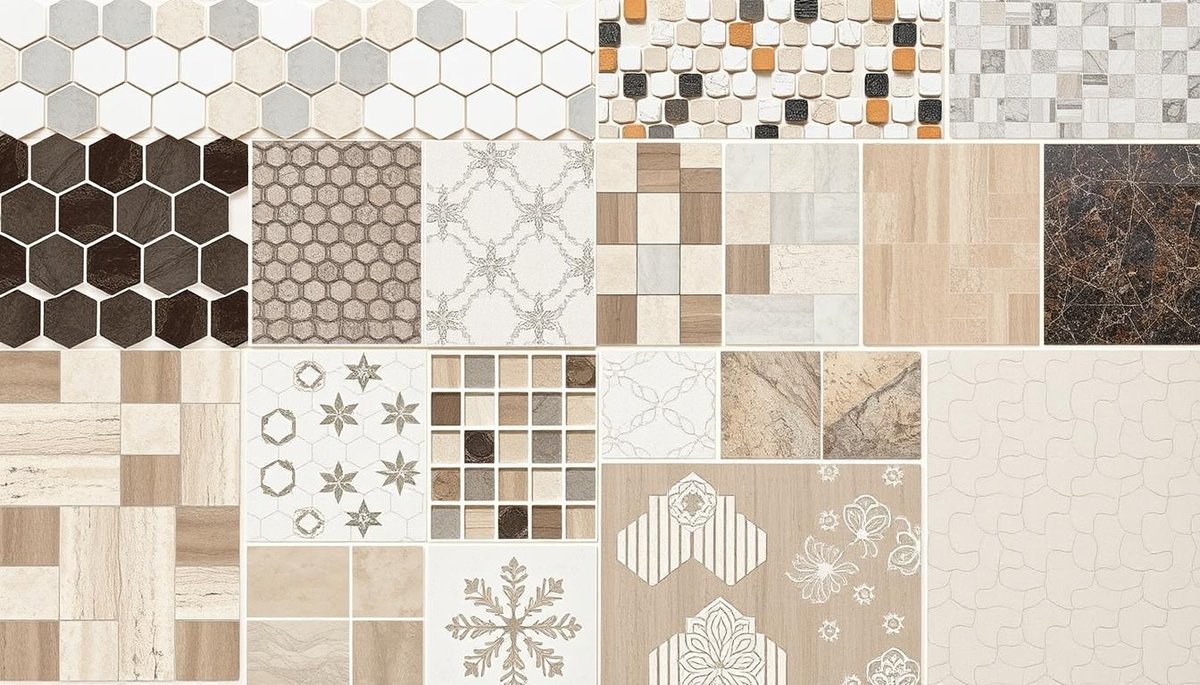 How do I choose the right tile size and pattern for my space