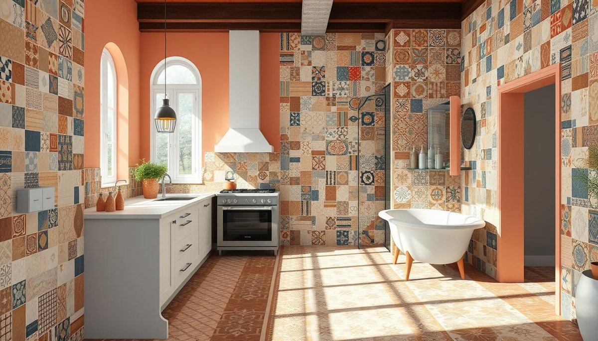 How do I choose the right tile size and pattern for my space