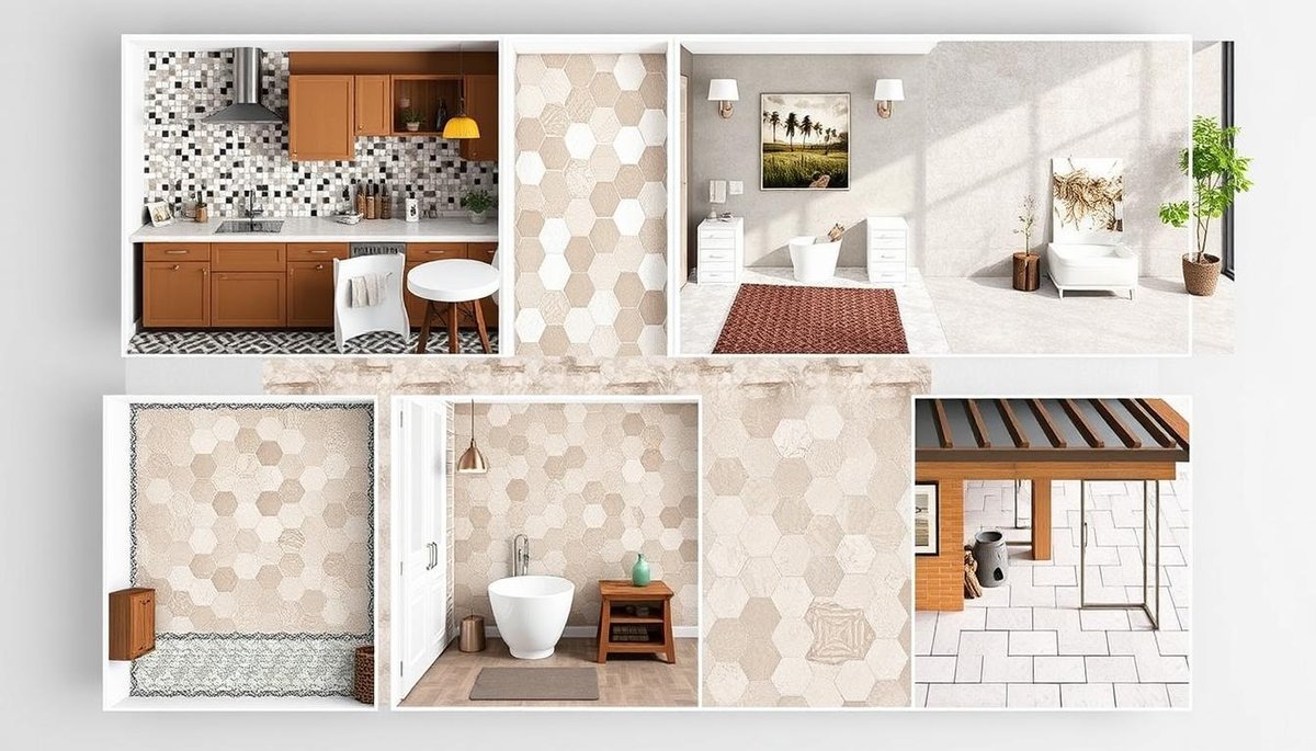 How do I choose the right tile size and pattern for my space